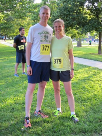 Runners prepare : Race Gathering