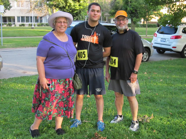 Runners prepare : Race Gathering