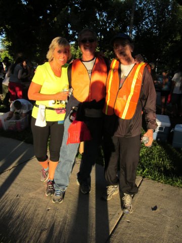 Runners prepare : Race Gathering