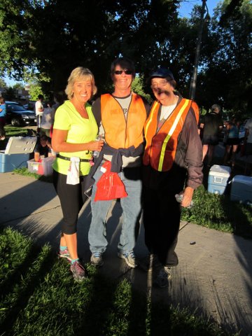 Runners prepare : Race Gathering