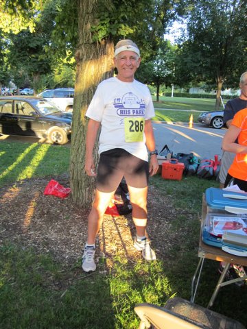Runners prepare : Race Gathering