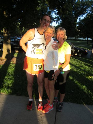 Runners prepare : Race Gathering