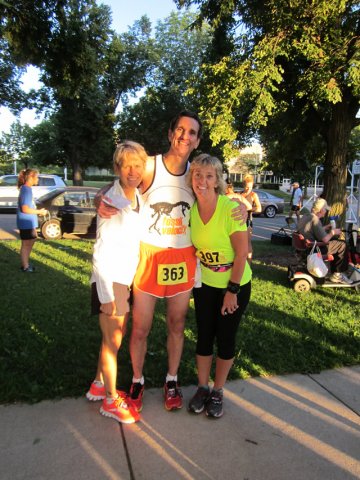 Runners prepare : Race Gathering