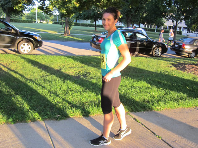 Runners prepare : Race Gathering