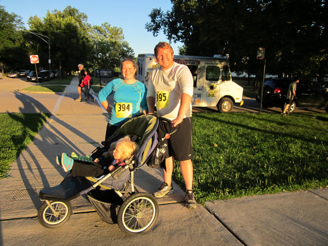 Runners prepare : Race Gathering