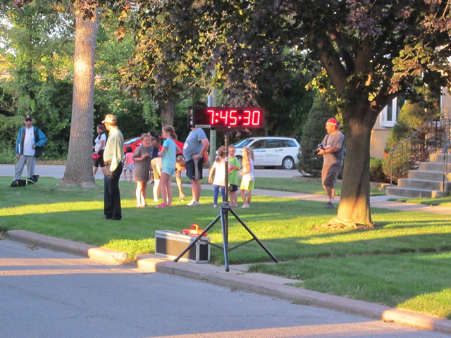 Start of the 5-Km Featured Event