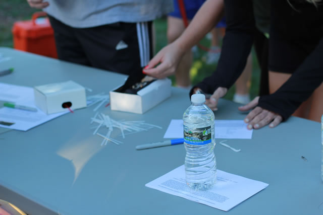 Check-in table : Race Gathering