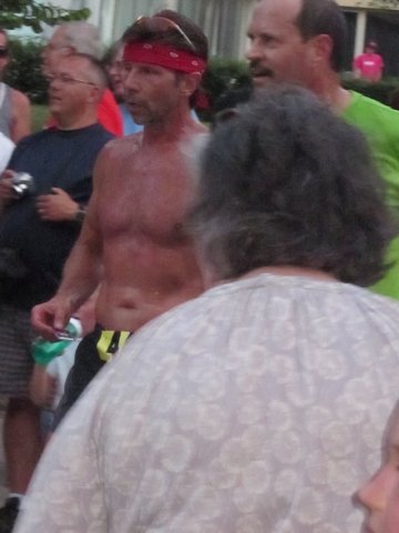Thrills at the finish of the Chicago Full Moon 5-Km