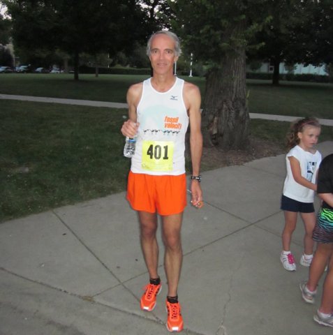 Thrills at the finish of the Chicago Full Moon 5-Km