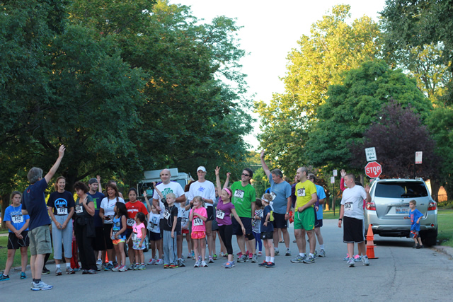 Show of hands... Who's running in their first-ever race?