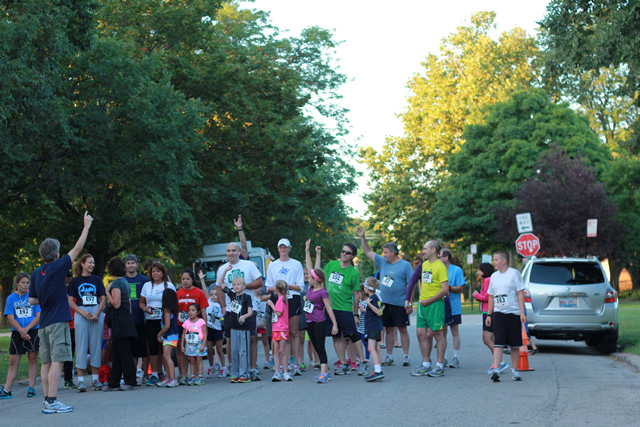 Show of hands... Who's running in their first-ever race?
