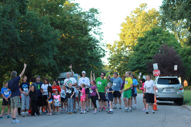 Show of hands... Who's running in their first-ever race?