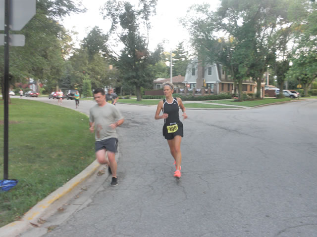 Action from the northwest corner of our Full Moon racecourse