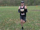 First-tme ultra-runner Michael Cozza completes lap one of Carboniferous Fall 50-Km