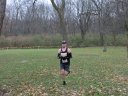 First-tme ultra-runner Michael Cozza completes lap one of Carboniferous Fall 50-Km