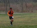Ron Baker completes lap one then quickly sets out for lap two of Carboniferous Fall 50-Km