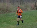 Ron Baker completes lap one then quickly sets out for lap two of Carboniferous Fall 50-Km