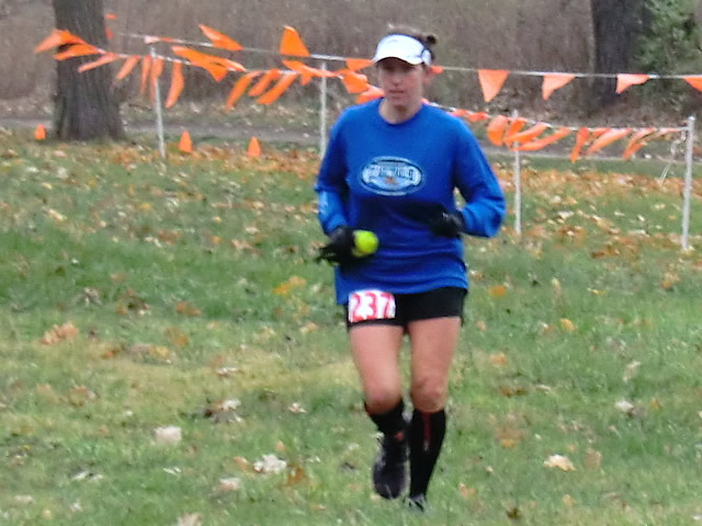 Shelley Cook is 'top chick' to complete lap one of Carboniferous Fall 50-Km