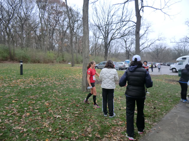 Paula O'connor of Oak Park finishes as Top Female in the Paleo-Carb 25-Km!