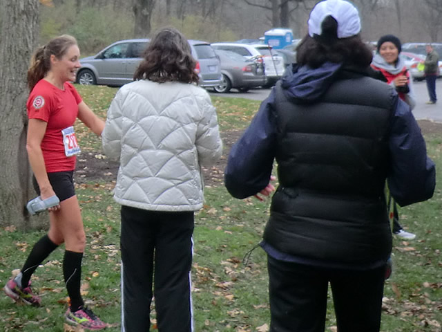 Paula O'connor of Oak Park finishes as Top Female in the Paleo-Carb 25-Km!