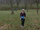Amy Ahner makes the finish of Paleo-Carb 25-Km