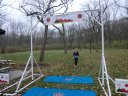 Amy Ahner makes the finish of Paleo-Carb 25-Km