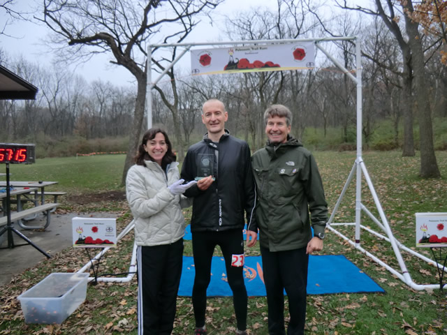 Piotr Janczyk of Elmwood Park earns first place overall in the Paleo-Carb 50-Km!
