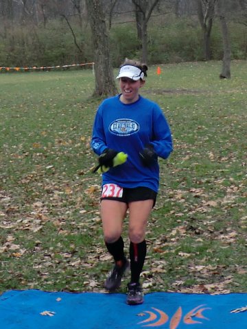 Shelley Cook... Carboniferous Fall 50-Km female race champion!