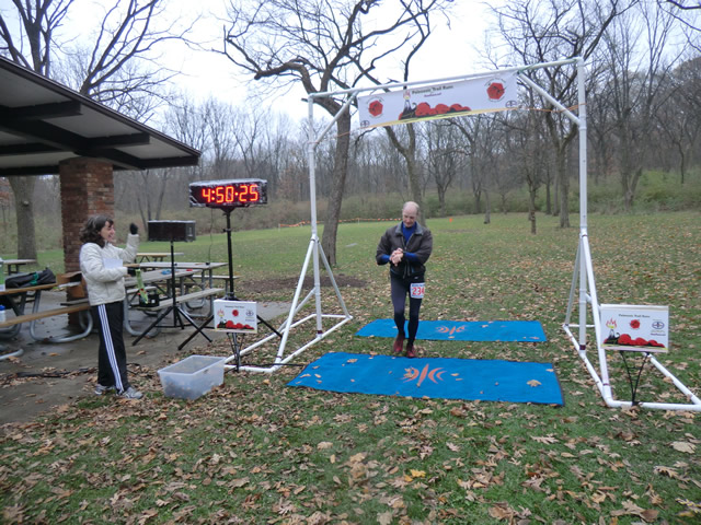 John Kiser... Carboniferous Fall 50-Km Top Male Masters champion!