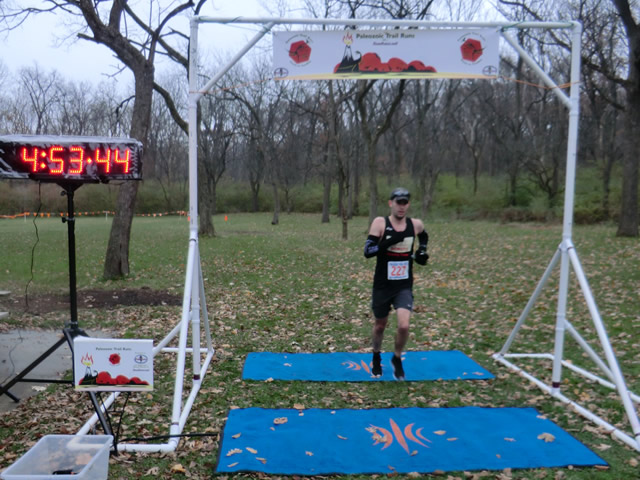 Michael Cozza... 4th place overall and Top Male 18 - 29 in the Paleo-Carb 50-Km!