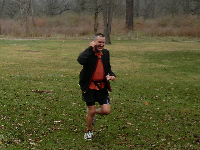 Jeff Clinton brings it home for a 2nd place age group finish in the Paleo-Carb 50-Km!