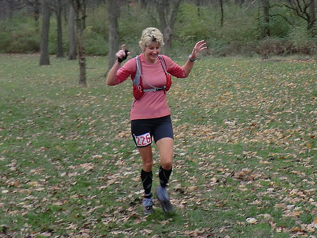 Elizabeth Coll... Carboniferous Fall 50-Km Top Female Masters champion!