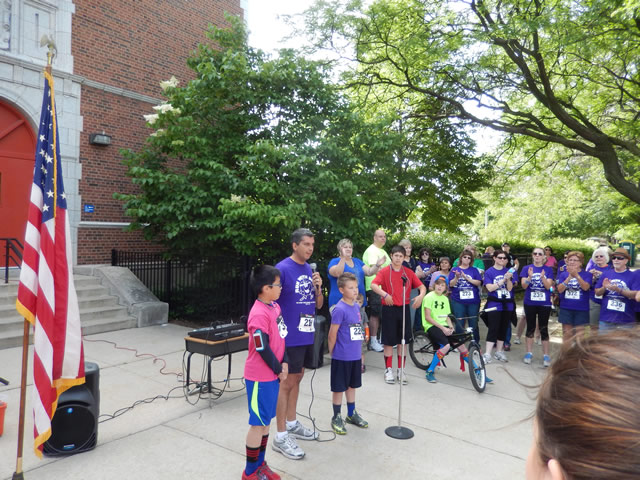 The Community Shares Memories of Debby Reese Prior to Race Start : Saturday June 14th, 2014