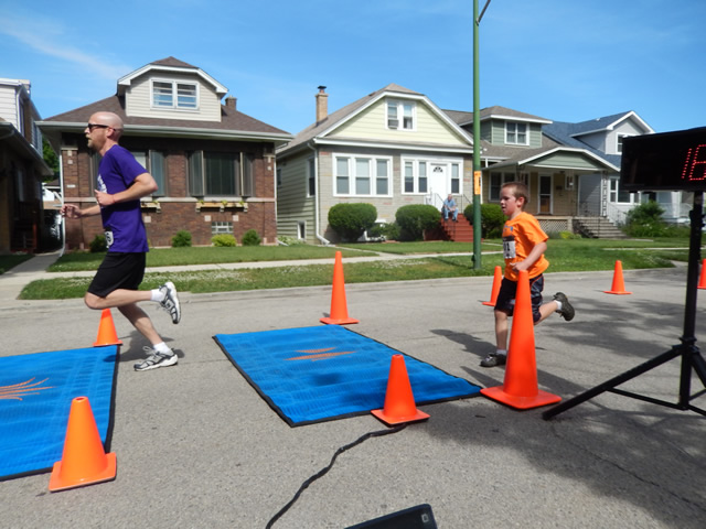 Action at the Finish Line : Saturday June 14th, 2014