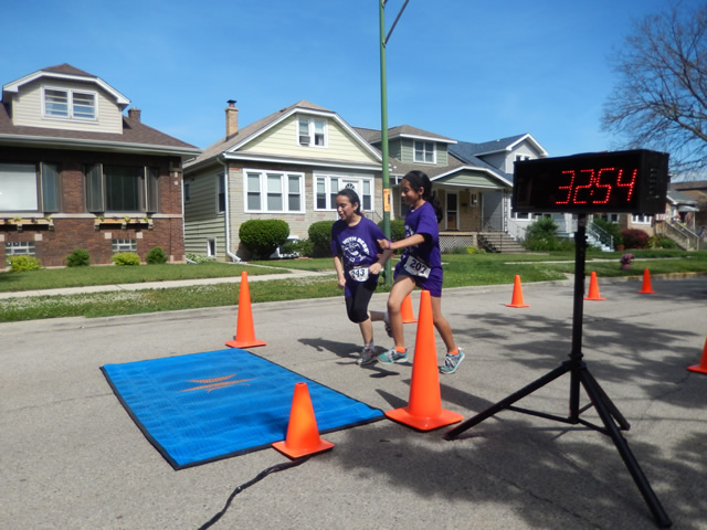 Action at the Finish Line : Saturday June 14th, 2014
