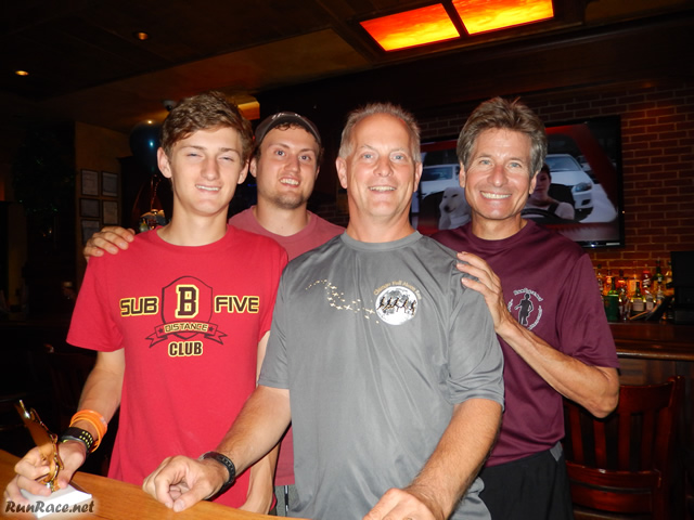 Post-race awards at Mo Dailey's