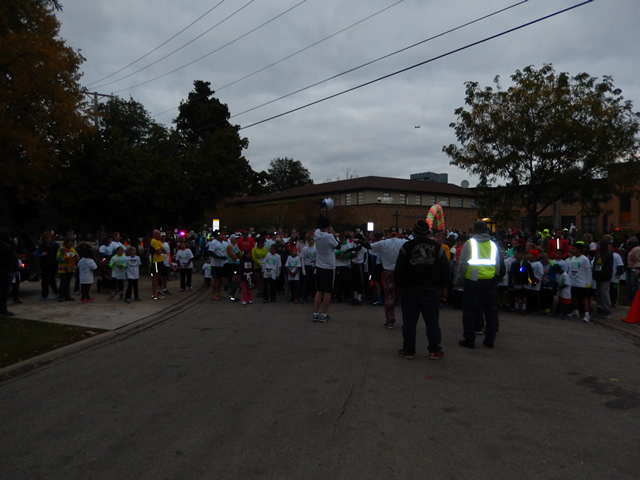 Prior to Race Start of MSW Light Up the Night : Saturday October 4, 2014