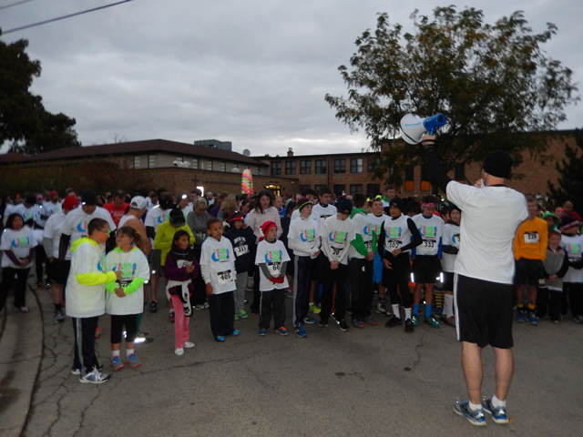 Prior to Race Start of MSW Light Up the Night : Saturday October 4, 2014