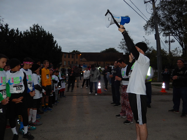 Prior to Race Start of MSW Light Up the Night : Saturday October 4, 2014