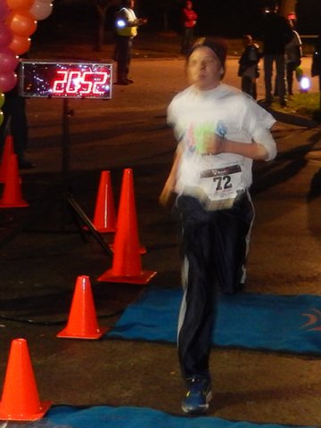 Action from the Finish Line of MSW 5k Race : Saturday October 4, 2014