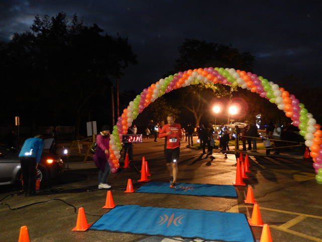 Action from the Finish Line of MSW 5k Race : Saturday October 4, 2014