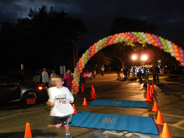 Action from the Finish Line of MSW 5k Race : Saturday October 4, 2014