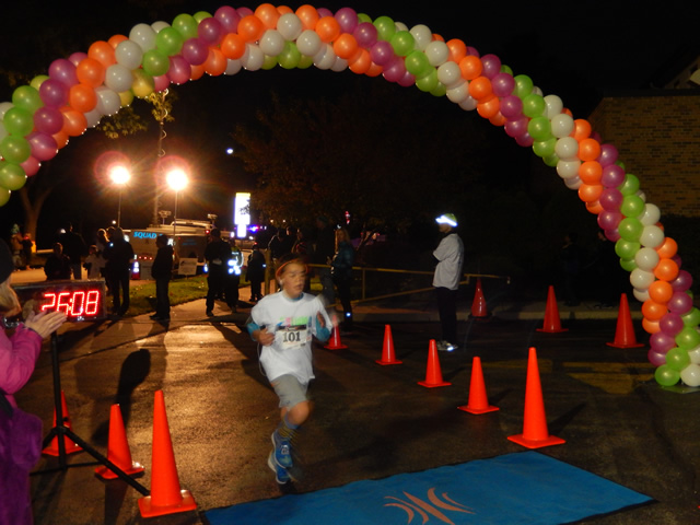 Action from the Finish Line of MSW 5k Race : Saturday October 4, 2014