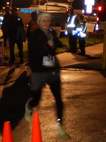 Action from the Finish Line of MSW 5k Race : Saturday October 4, 2014