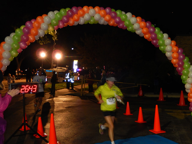 Action from the Finish Line of MSW 5k Race : Saturday October 4, 2014