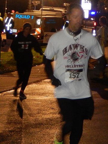 Action from the Finish Line of MSW 5k Race : Saturday October 4, 2014
