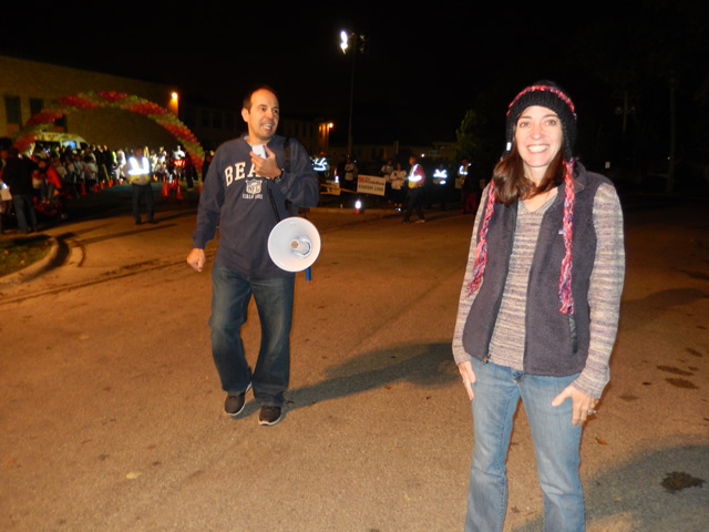 Action from the Finish Line of MSW 5k Race : Saturday October 4, 2014