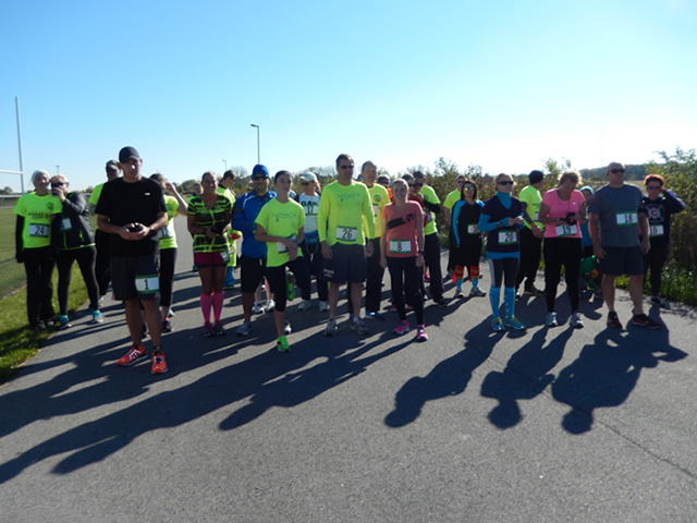 Pre-race Ceremony and Runner Line-up : Sunday October 12, 2014