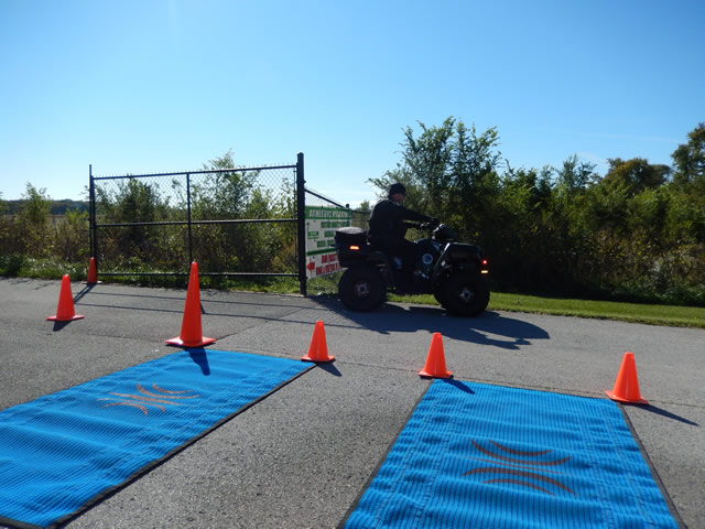 Action from the Finish Line of Hoosier Burn Camp 5K Run : Saturday October 4, 2014