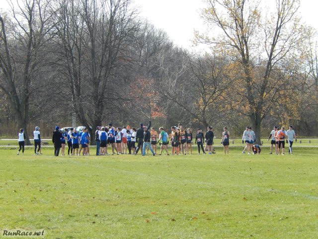 Starting Line of the Masters Race : Sunday November 9, 2014